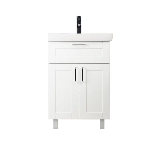Тумба с умывальником для ванной комнаты IDDIS Sena 60 см SEN60W2i95K