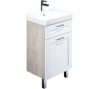 Тумба с умывальником для ванной комнаты IDDIS Sena напольная, 50 см SEN50W1i95K
