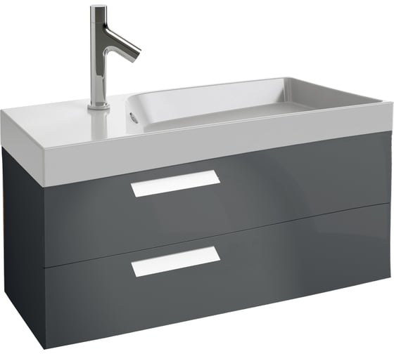 Раковина JACOB DELAFON XP112K-00 Rythmik логотип Kohler, 80х37 см 00000074476