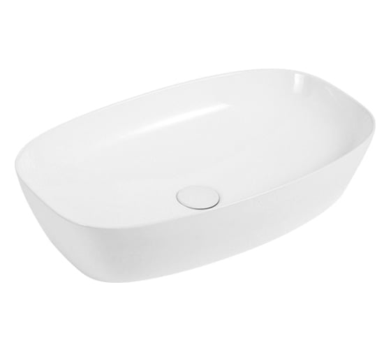 Раковина Aquanet 336A керамическая накладная 600х380х140, без деколя 00245818