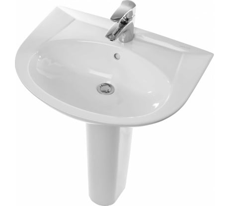 Умывальник Sanita LUXE WB.PD/Classic/65-C/WHT.G/S1 00000055443