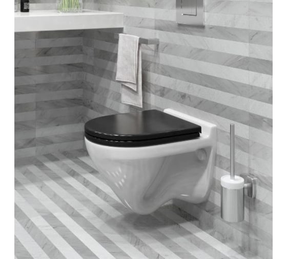 Подвесной унитаз SANITA ATTICA COLOR BLACK 00000055477 15998026