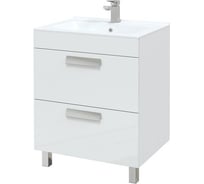 Комплект: подвесная тумба и раковина Maison Moun белая t600