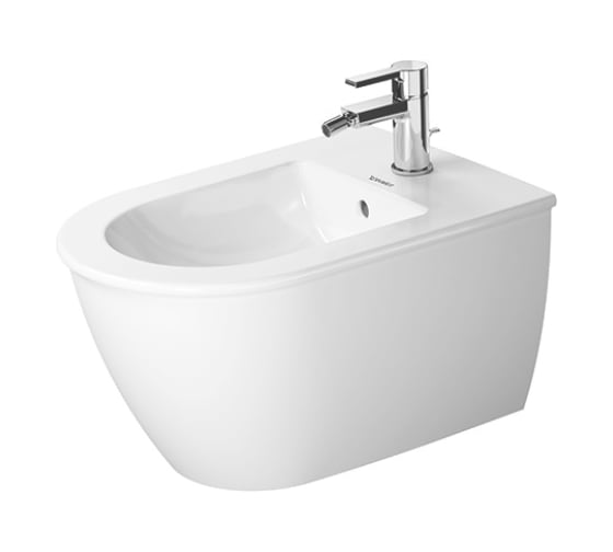 Подвесное биде DURAVIT 2249150000 DARLING NEW 370x540 мм, с переливом 00000023740 1