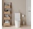 Унитаз напольный безободковый Iberica Blanca BURGOS ALTO белый, тонкое сиденье дюропласт, soft close IB.BRA.121.1B1 7