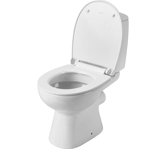 Унитаз-компакт SANTEK 1.WH30.2.415 ЦЕЗАРЬ стандарт 2-режима, дюроsoft-close, тонкое 00000059828
