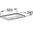 Раковина Roca Z_DEBBA 450x370x160 мм, установочный комплект 00032469 2