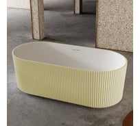 Ванна из искусственного камня ABBER Stein песочная матовая AS9601MS