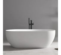 Акриловая ванна ABBER белая матовая AB9241MW