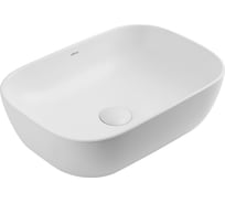 Раковина накладная ABBER Rechteck белая матовая AC2200MW