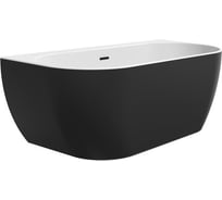 Ванна RAVAK FREEDOM W 1660x800 черная, пристенная XC00100027