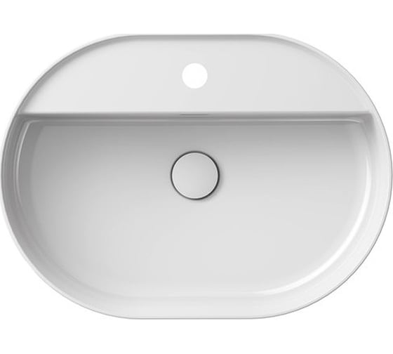 Умывальник RAVAK CERAMIC 550 O SLIM Shelf белый XJX01155003