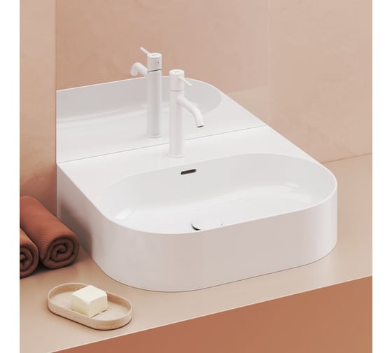 Умывальник RAVAK CERAMIC 550 O SLIM Wall белый XJX01155004