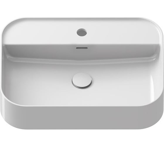 Умывальник RAVAK CERAMIC 550 R SLIM Shelf белый XJX01155005
