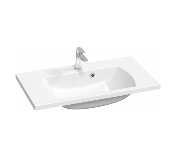 Умывальник RAVAK CLASSIC II 800 белый с переливом XJX01180000 1
