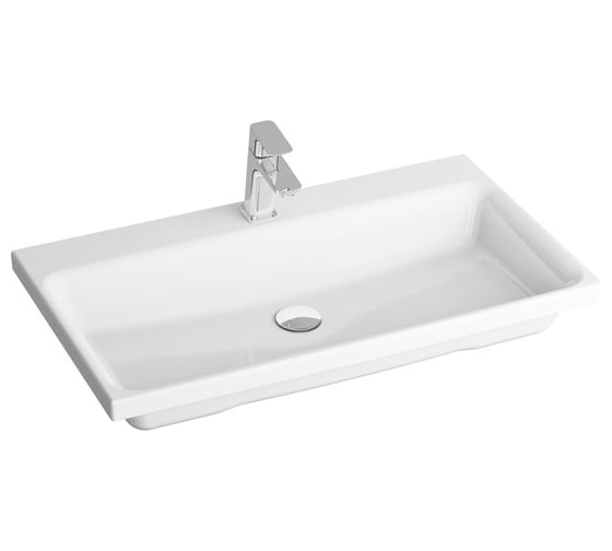Умывальник RAVAK COMFORT 800 керамический белый XJX01280001 1