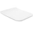 Подвесной безободковый унитаз Villeroy & Boch Legato alpin, с крышкой-сиденьем SlimSeat 5663RL01 2