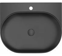 Умывальник RAVAK Yard 600 керамический, черный матовый XJX0D260002