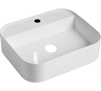 Накладной умывальник Point Меркурий 51, прямоугольный, белый, PN43833