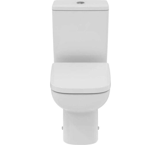 Напольный безободковый унитаз для монтажа с бачком Ideal Standard I.life A горизонтальный выпуск, технология RimLS+, с крепежом TT0257919 T472101 00078673