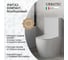 Унитаз-компакт Cox Paini BTW 605х370х800 мм Rimless, с сиденьем, выпуск Vario, белый глянец URB788381F 2