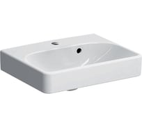 Раковина GEBERIT 500.222.01.1 Smyle Square 45х36 см, с отверстием под смеситель 00000072330