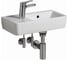 Раковина GEBERIT 276350000 Renova Compact с полочкой слева, с отверстием под смеситель 00000045319 1