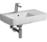 Раковина GEBERIT 226165000 Renova Compact с полочкой справа, 650х370 мм 00000046697 1