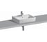 Мебельная Раковина GEBERIT 225165000 Renova Nr.1 Plan с отв., с переливом 650x480 мм 00000044390 1