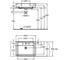 Мебельная Раковина GEBERIT 225165000 Renova Nr.1 Plan с отв., с переливом 650x480 мм 00000044390 2