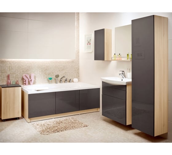 Прямоугольная ванна Cersanit P-WP-SMARTх170-LNL SMART белый 00000069622 63350