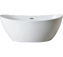 Акриловая ванна Azario GLASGOW свободностоящая, в комплекте с сифоном GLA16778 00053451