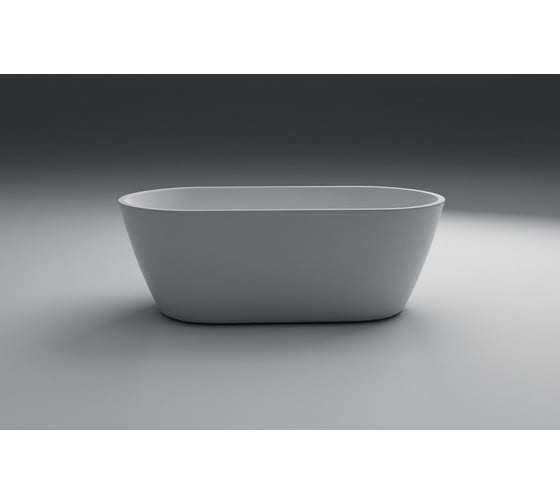Ванна Azario SOLID SURFACE из искусственного камня, с хромированным сифоном, 1800x800x540 мм YL6062 00062768