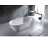 Ванна Azario SOLID SURFACE из искусственного камня, с хромированным сифоном, 1800x800x540 мм YL6062 00062768 4