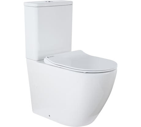 Напольный безободковый унитаз Azario Grado в комплекте с бачком AZ-2141 00051930