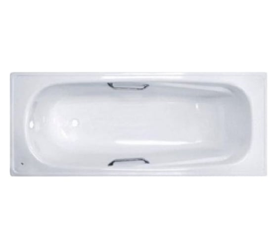 Ванна BLB UNIVERSAL HG стальная, 170x75 см, белая, 3.5 мм, с отверстием для ручек 208 мм B75H 00023411