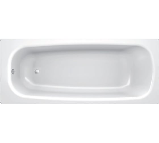 Ванна BLB UNIVERSAL HG стальная, 170x70 см, белая, 3,5 мм, без отверстия для ручек B70H 00021371