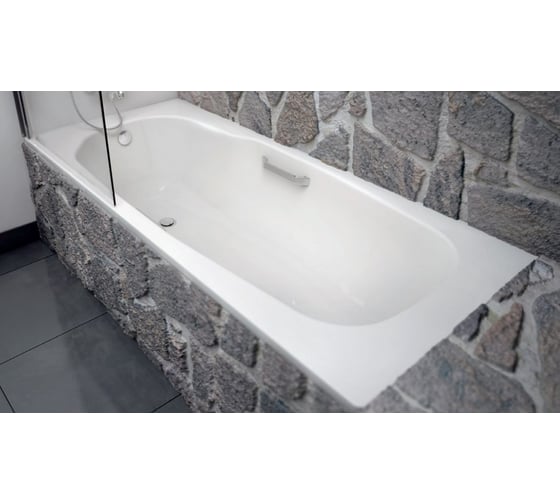 Ванна BLB UNIVERSAL HG стальная 170x70, белая, 3,5 см, с отверстием для ручек, 208 мм B70H 00023408