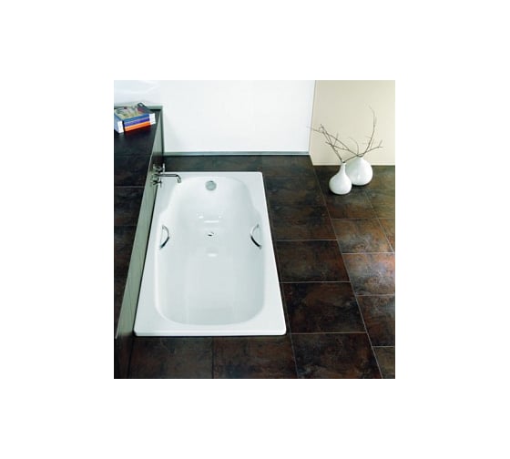 Ванна BLB ATLANTICA HG стальная, 180x80 см, белая, 3.5 мм, без отверстия для ручек B80J 00023412