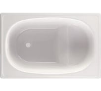 Ванна BLB EUROPA стальная, 120x70 см, сидячая B2SE 00022415