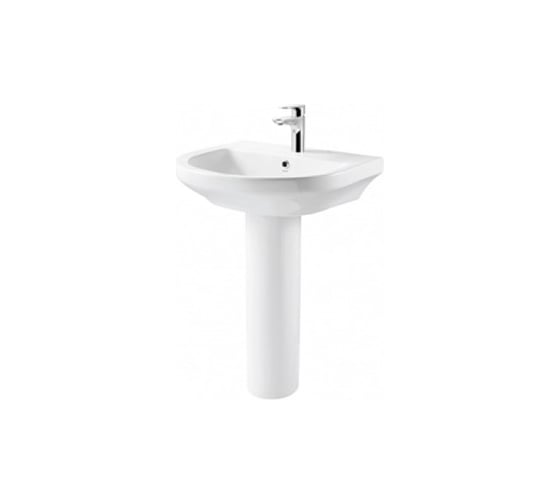 Раковина с пьедесталом Creo Ceramique ARCHI 600x500x830 AR3000+AR3010 00046350