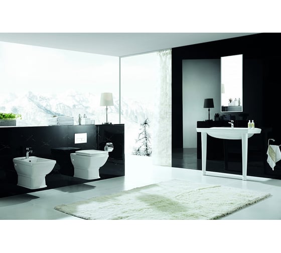 Унитаз подвесной Creo Ceramique ORLEANS микролифт, 530x355x375 OR1100+OR1001 00028227