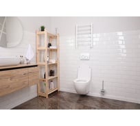 Унитаз подвесной Alcora Avanti Tornado безободковый, с сиденьем DPL, e-off, slim, lift, белый 51777121