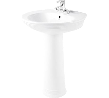 Раковина с пьедесталом Creo Ceramique MARSEILLE 630x520x845 MA3000+MA3010 00029797