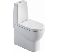 Унитаз-компакт Sanita Luxe Infinity с сиденьем микролифт, быстросъемное 00022452 16471862