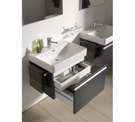 Раковина Laufen PRO S 650х465 мм, 1 отверстие для смесителя по центру, цвет белый 8.1096.4.000.104.1 00033093