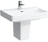 Раковина Laufen PRO S 650х465 мм, 1 отверстие для смесителя по центру, цвет белый 8.1096.4.000.104.1 00033093 6