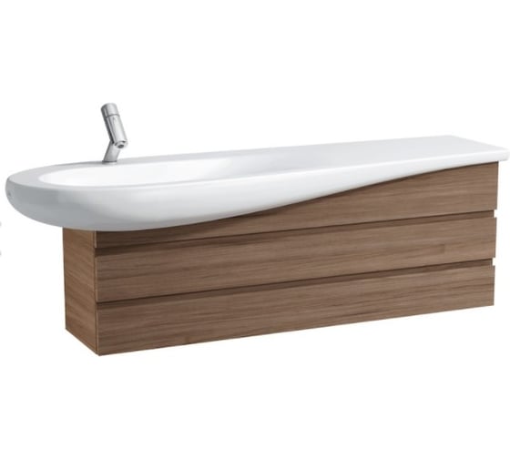 Раковина-столешница Laufen Alessi One 160х50 см с отверстием для смесителя, покрытие LCC 8.1497.1.400.104.1 00025245