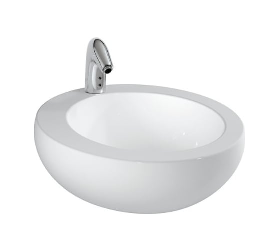 Раковина-чаша Laufen Alessi One 52x52 см, с отв. для смесителя, покрытие LCC 8189714001041 00033096