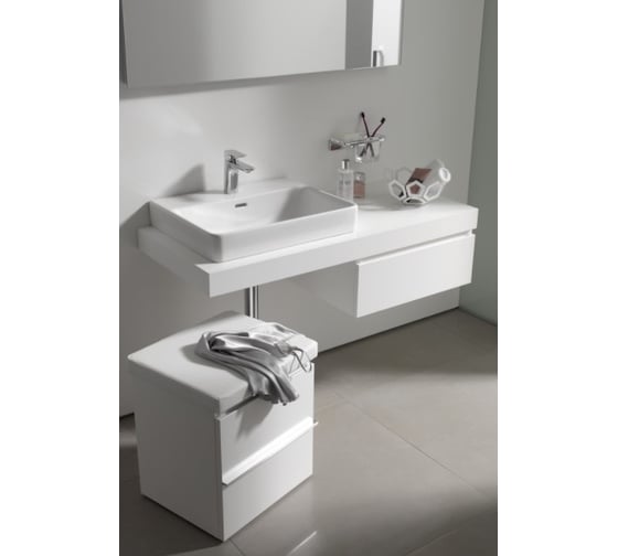 Раковина-столешница Laufen PRO S 850x465, белая 8139650001041 00037992